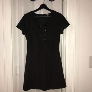 Black Cross-over dress